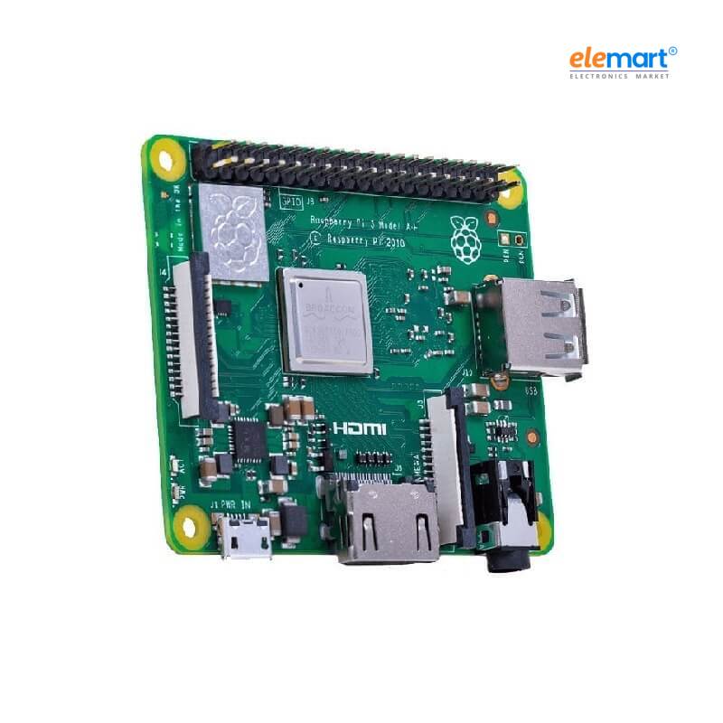 Raspberry Pi 3 Model A+ Single Board Computer with Wi-Fi & Bluetooth