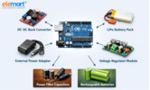 Which Power Supply Accessories Improve Arduino Uno Performance?