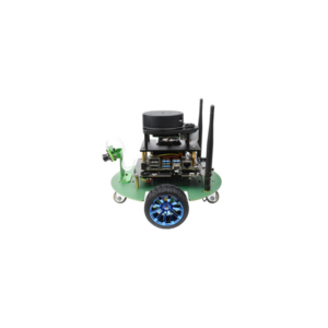  JetBot ROS AI Kit B, Dual Controllers AI Robot, Lidar Mapping, Vision Processing with Jetson Nano Dev Kit