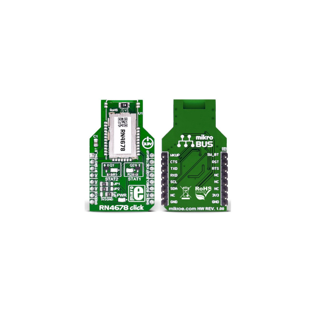 RN4678 Click Board Bluetooth 4.2 Dual Mode - MikroE