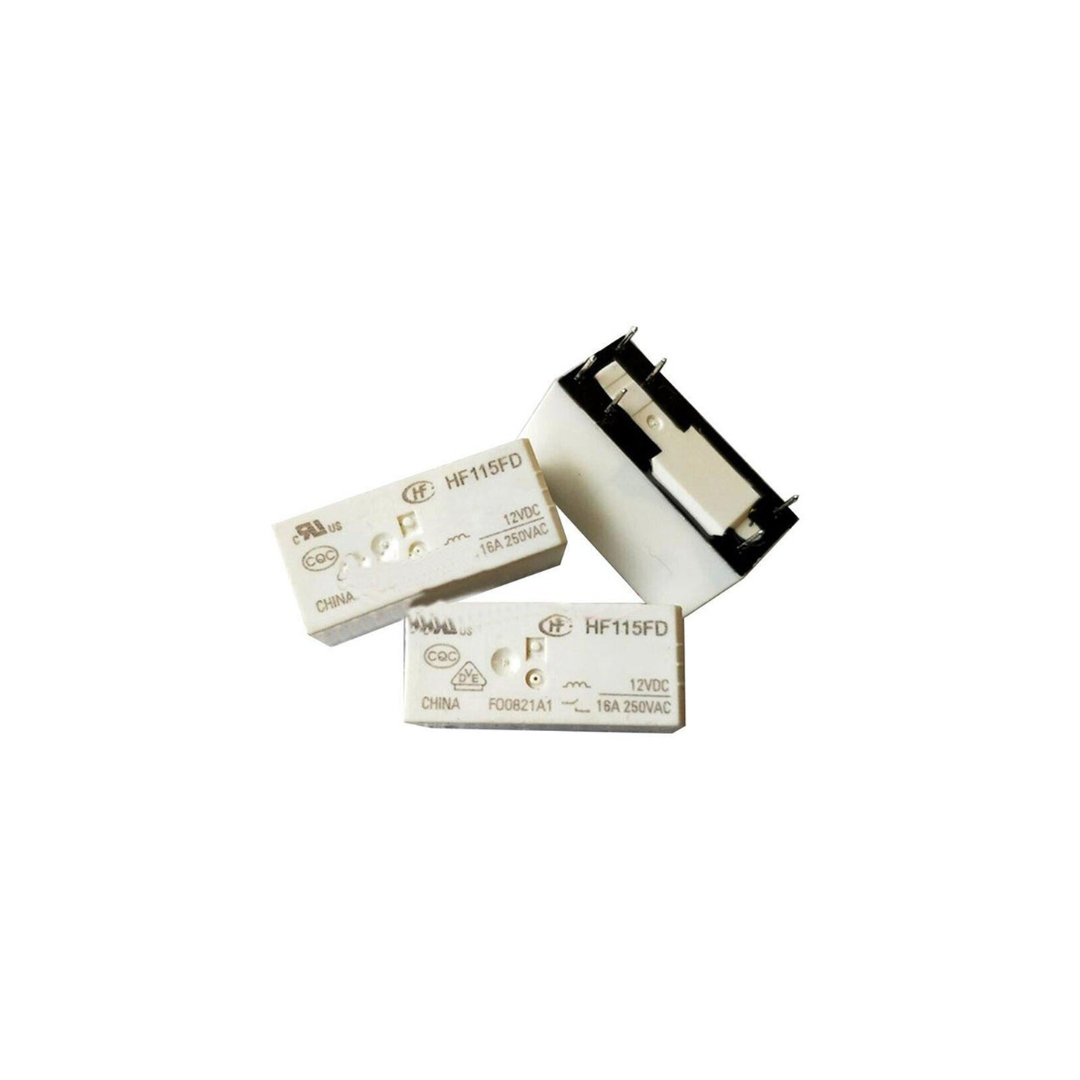 HF115FD/012-1H3B - 12VDC 2C 5.0mm 1-Pole 16A Miniature High Power Relay 29.0x12.7x15.7mm