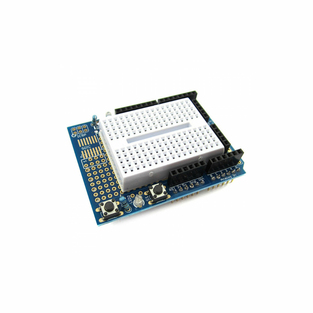 Uno Prototype Shield with Mini Breadboard SYB-170 Proto Shield