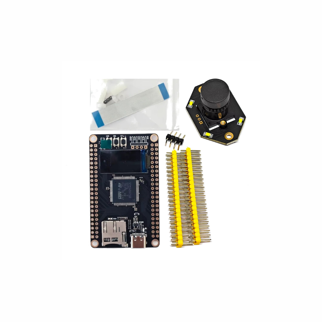 WeAct Studio STM32H750VBT6 Development Core Board With 0.96" TFT Screen OV7725 M12 camera