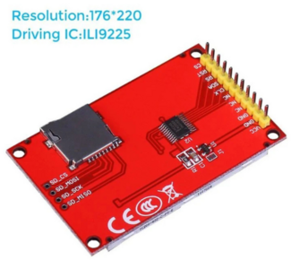 2.0 Inch SPI TFT LCD Color Screen Module ILI9225 Serial Interface 176 x 220