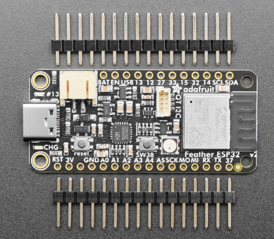 Adafruit ESP32 Feather V2 – 8MB Flash + 2 MB PSRAM – STEMMA QT