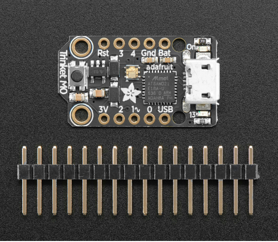 Adafruit Trinket M0 – for use with CircuitPython & Arduino IDE