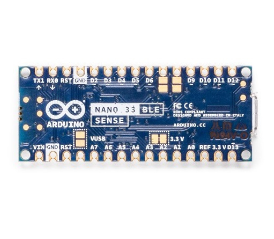 Official Arduino Nano 33 Ble Sense with Header-Rev 2 ABX00070