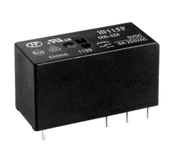 Hongfa HF115F Series 8A DPDT 48VDC PCB Mount Sealed Miniature High Power Relay