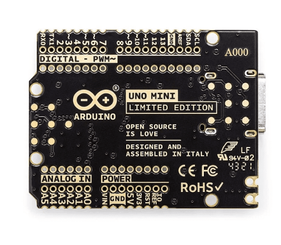 Official Arduino Uno Mini Limited Edition ABX00062