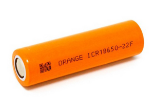 Orange ICR18650-22C 3.7V 2200mAh 3C Li-ion Battery