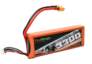 Pro-Range 11.1V 3300mAh 35C 3S Lithium Polymer Battery Pack