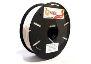 Orange PLA+ 1.75mm 3D Printing Filament 1kg-White