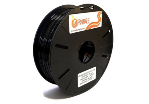 Orange PLA+ 1.75mm 3D Printing Filament 1kg-Black
