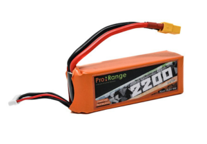 Pro-Range 14.8V 2200mAh 40C 4S Lithium Polymer Battery Pack