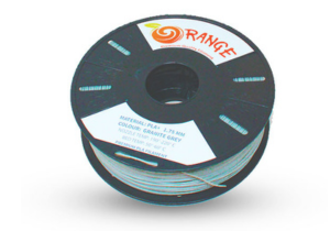 Orange Marble PLA+ 1.75mm 3D Printing Filament 1kg-Granite Grey