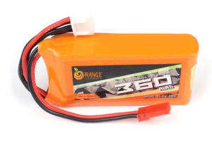 Orange 11.1V 360mAh 30C 3S Lithium Polymer Battery Pack