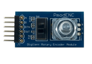 Digilent Pmod ENC: Rotary Encoder