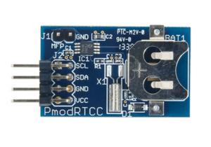 Digilent Pmod RTCC: Real-time Clock / Calendar