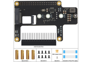 Geekworm X1015 PCIe toM.2 Key-M NVMe SSD PIP TOP for Raspberry Pi 5