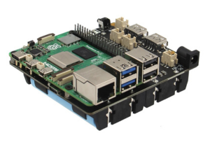 Geekworm X1202 4-Cell 18650 5.1V 5A UPS HAT for Raspberry Pi 5 Series