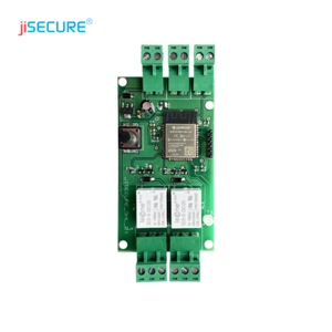 jiSECURE Smart Door Lock Controller Wireless Relay Momentary (1s) | PCB Circuit for Home Automation | WiFi & BLE Enabled