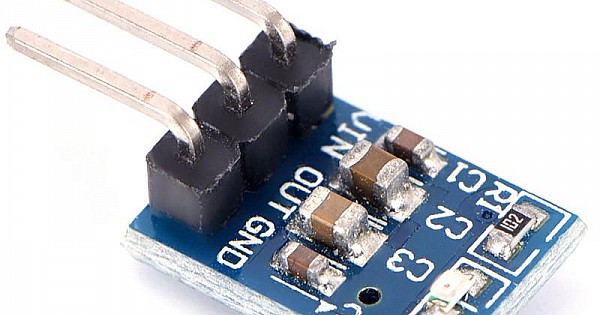 AMS1117-3.3 LDO 800MA DC 5V to 3.3V Step-Down Power Supply Module