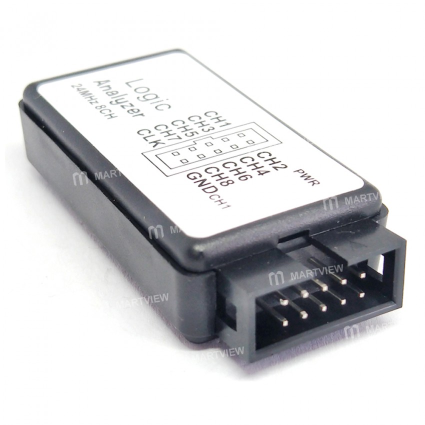 WeAct Studio USB Logic Analyzer DLA Mini 24Mhz 8ch Channels Hardware Debug Tool 5V MCU ARM FPGA Debugger