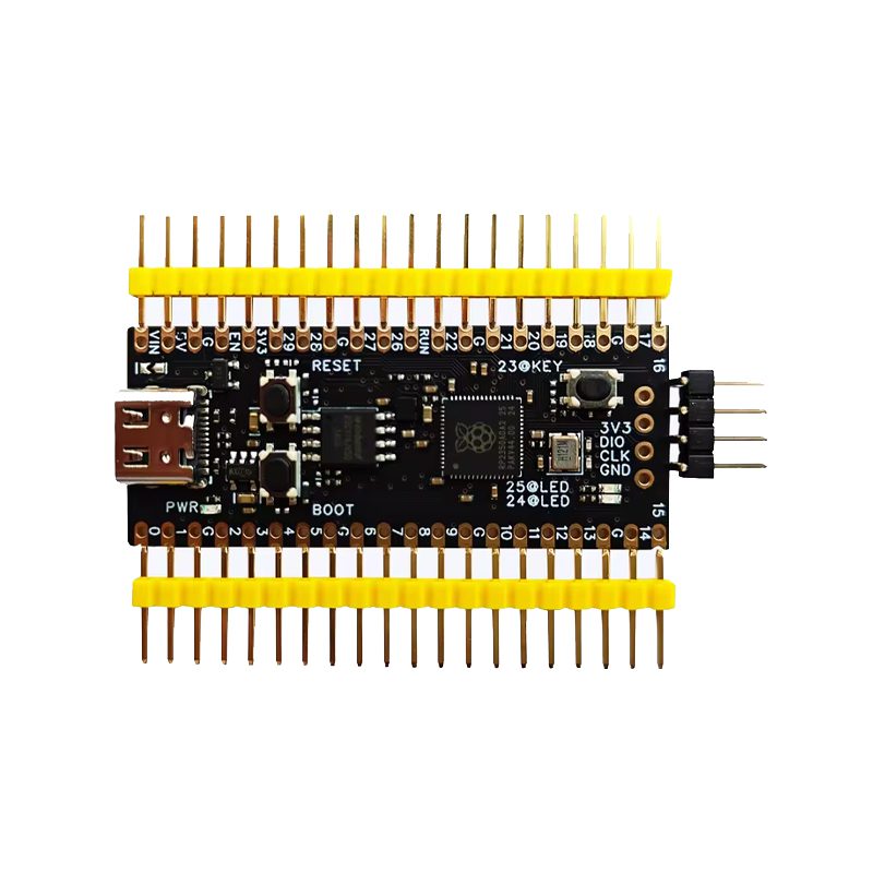 WeAct Studio RP2350A_V10 all pin out Raspberry Pi RP2350 RISC-V Hazard3 520KByte SRAM 4MByte QSPI Flash