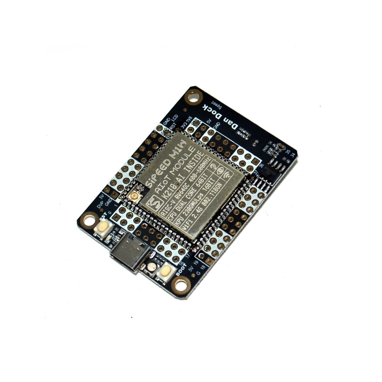 Sipeed M1 dock suit ( M1 dock + 2.4 inch LCD + OV2640 ) K210 Dev. Board for Edge Computing