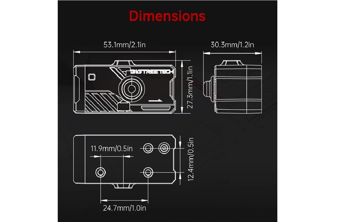 BIGTREETECH BTT SFS V2.0 Smart Filament Sensor Detection Stuck Blocking Filament Module Material Breakage 3D Printer