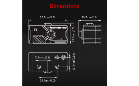 BIGTREETECH BTT SFS V2.0 Smart Filament Sensor Detection Stuck Blocking Filament Module Material Breakage 3D Printer