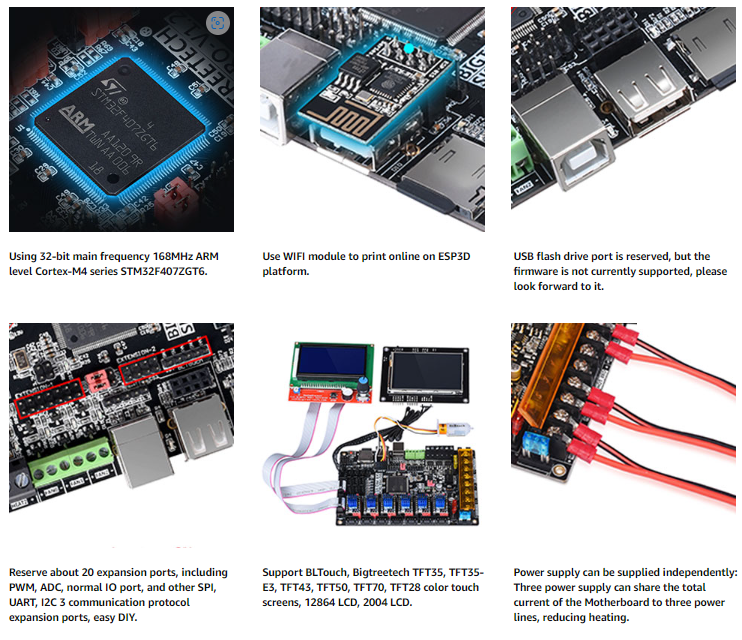 BIGTREETECH BTT SKR PRO V1.2 32 Bit Control Board