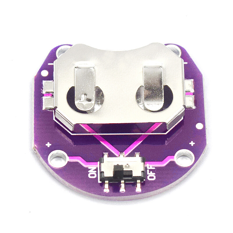 LilyPad Coin Cell Battery Holder CR2032 Battery Module