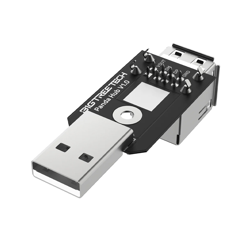BIGTREETECH Panda Hub Dual USB Adapter Shield the Original USB Port on Bambu Lab P1S/P1P Printers