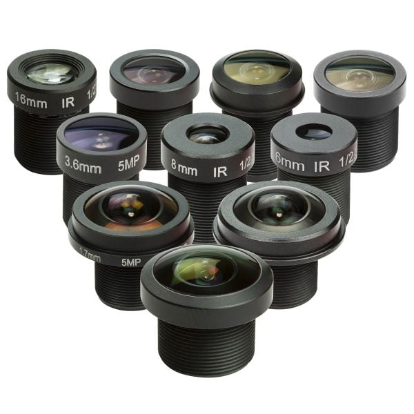 Arducam LN010 M12 Mount 0.76mm Focal Length Camera Lens M32076M20