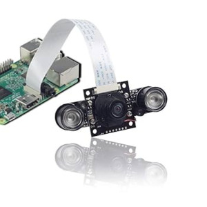 Arducam 5MP OV5647 NoIR Motorized IRcut Filter M12 Mount LS-30188 Lens Camera for Raspberry Pi
