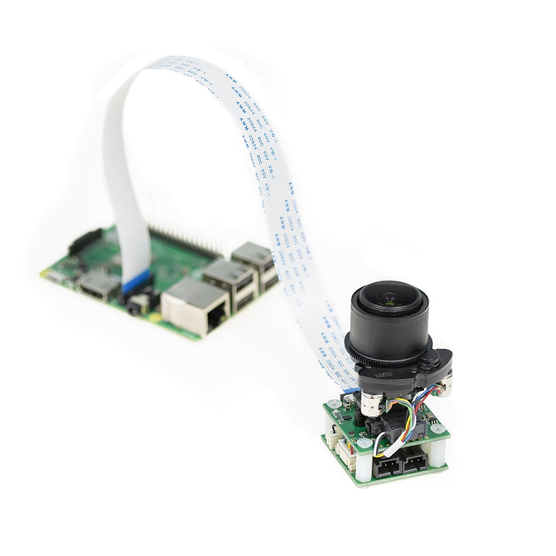 Arducam PTZ Pan Tilt Zoom Camera Controller for Raspberry Pi 4/3B+/3