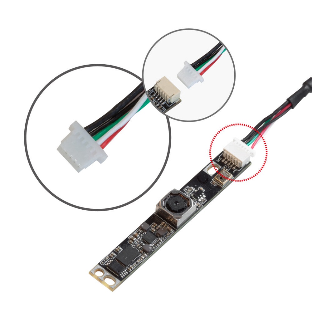 Arducam 5MP Autofocus USB Camera Module with Single Microphone for Windows, Linux, MacOS, Android