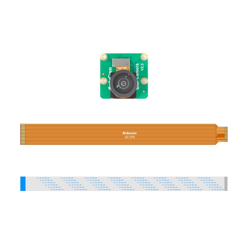 Arducam 8MP IMX219 175 Degree Ultra Wide Angle Raspberry Pi Camera Module, Compatible with Raspberry Pi 4 Model B, Pi 3/3B+, and Pi Zero 2W