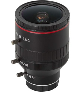 Arducam LN051 CS Lens for Raspberry Pi HQ Camera, 120 Degree UltraWide Angle CS-Mount Lens, 3.2mm Focal Length with Manual Focus