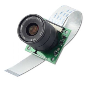 Arducam NOIR 8MP Sony IMX219 camera module with CS lens 2718 for Raspberry Pi 4/3B+/3