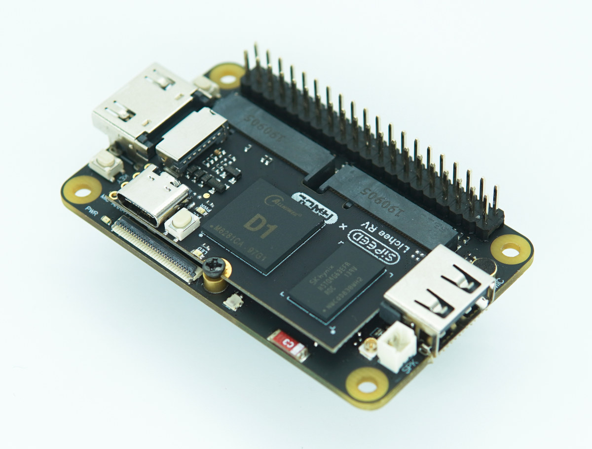 Sipeed Lichee RV Dock Allwinner D1 SoC – RISC-V Linux Development Kit