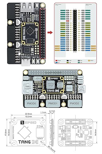 Sipeed Tang Primer 25K Accessory Module, with PMOD Camera