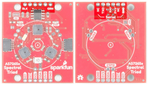 SparkFun SEN-15050 Triad Spectroscopy Sensor – AS7265x
