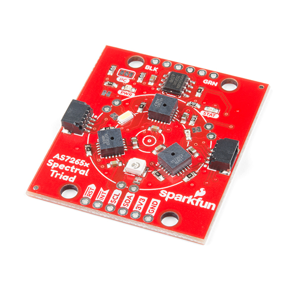 SparkFun SEN-15050 Triad Spectroscopy Sensor – AS7265x