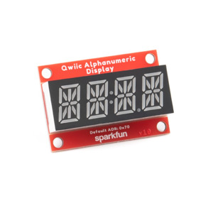 SparkFun COM-16917 Qwiic Alphanumeric Display – Blue