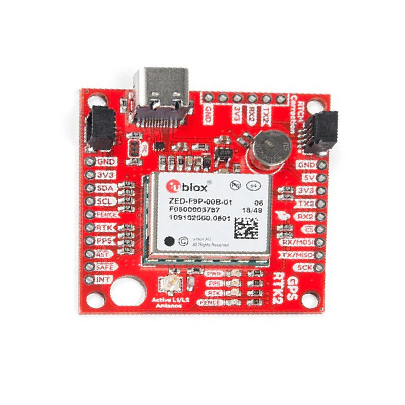 SparkFun GPS-15136 GPS-RTK2 Board – ZED-F9P (Qwiic)
