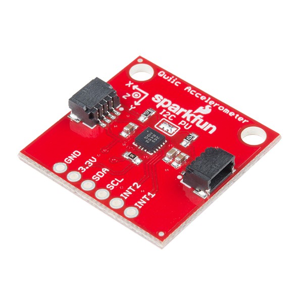 SparkFun Triple Axis Accelerometer Breakout – MMA8452Q (with Headers)