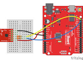 SparkFun Triple Axis Accelerometer Breakout – MMA8452Q (with Headers)