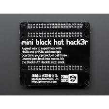 PIMORONI Mini Black HAT Hack3r – Solder Yourself Kit for Raspberry Pi